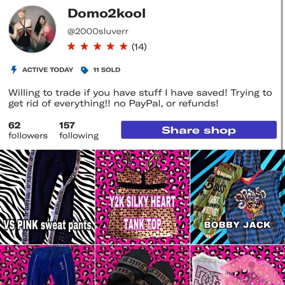 My depop and stuff - Picture 2 of 2